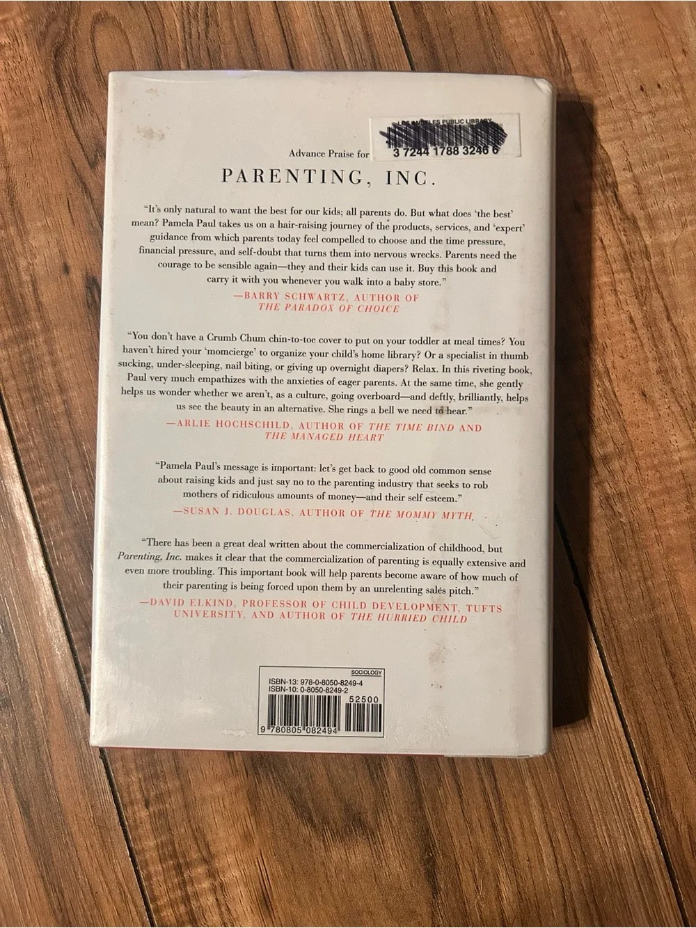 Book front cover